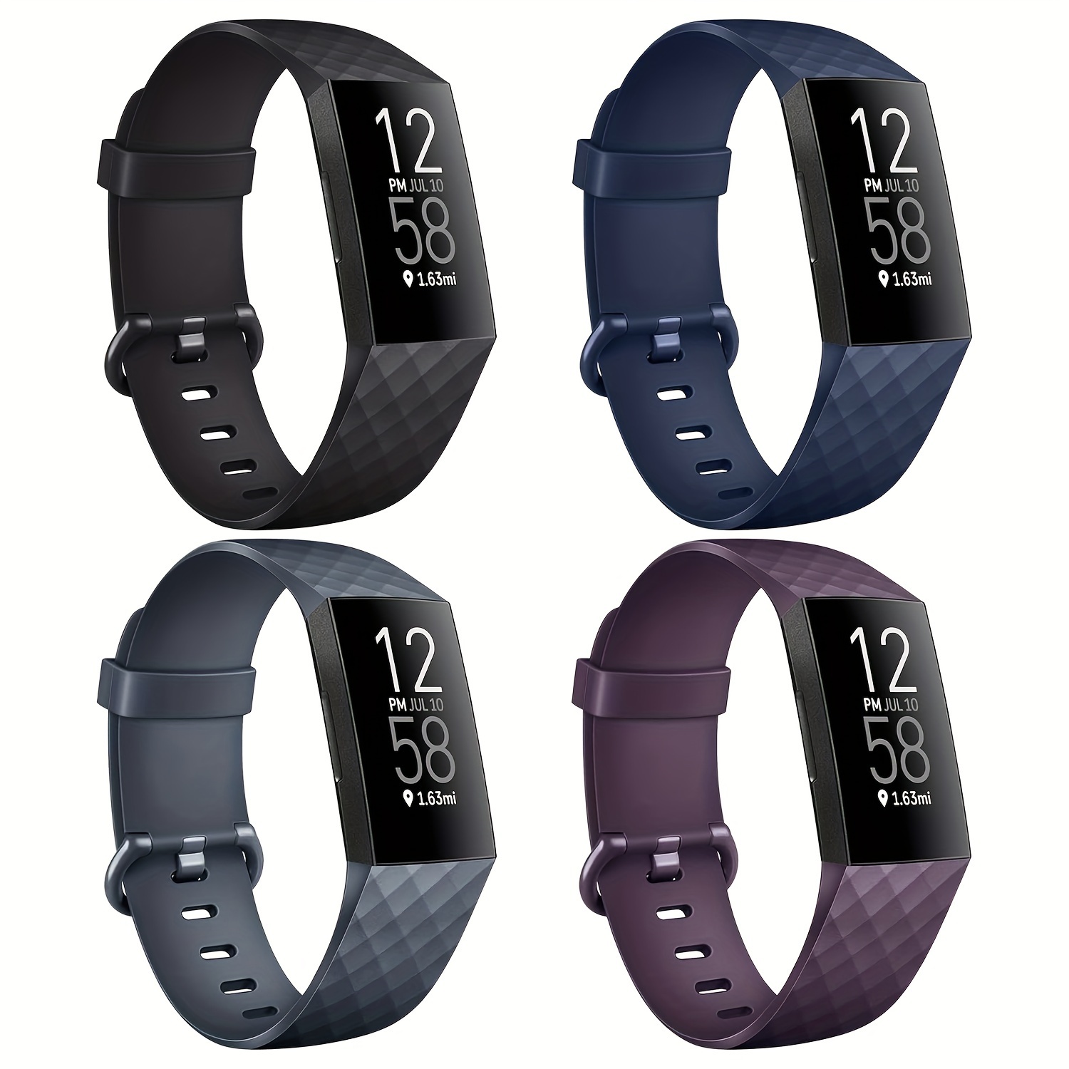 Compatible With Fitbit Charge 4/fitbit Charge 3 Soft Nylon - Temu