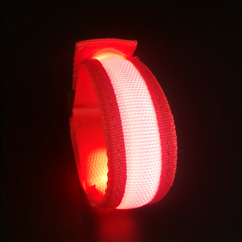 Red LED Glow in the Dark Bracelet