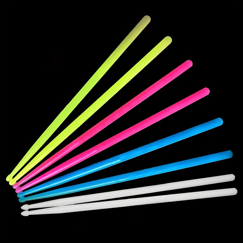 Stand Drum Hammer 5A Jazz Drum Stick - Fluorescent Nylon Glow Drumsticks For Stage Performance