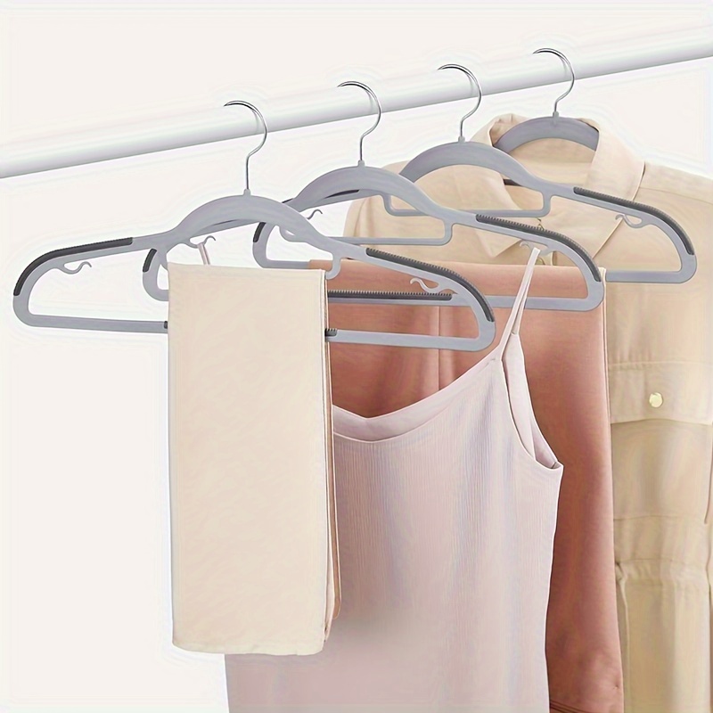 Clothes Hanger For Household Use No Mark Shoulder Corner - Temu