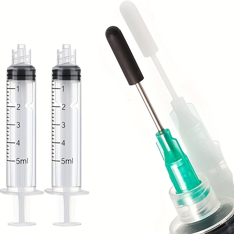 Syringes Blunt Tip Needle Storage Glue Applicator Oil - Temu