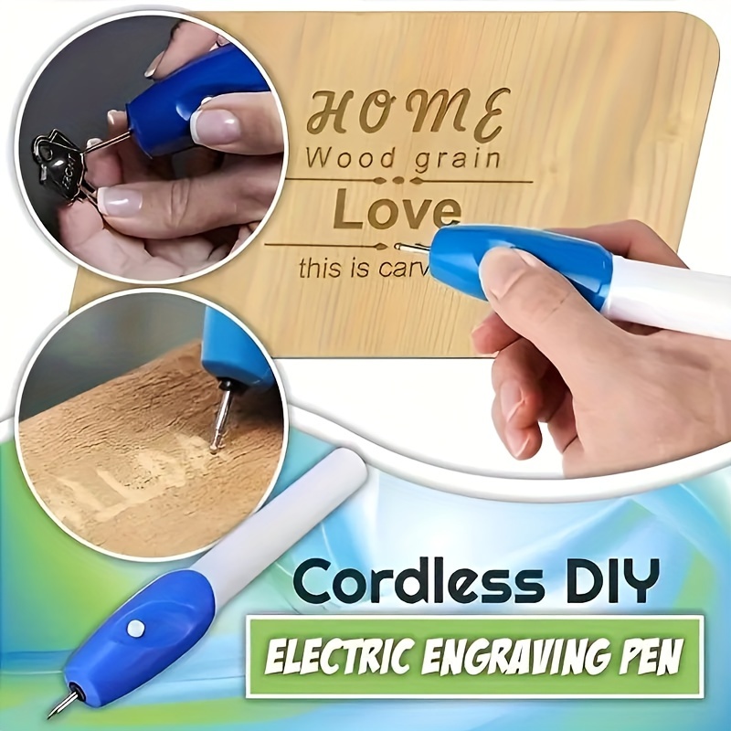 Mini Electric Engraving Pen Cordless Precision Etching - Temu