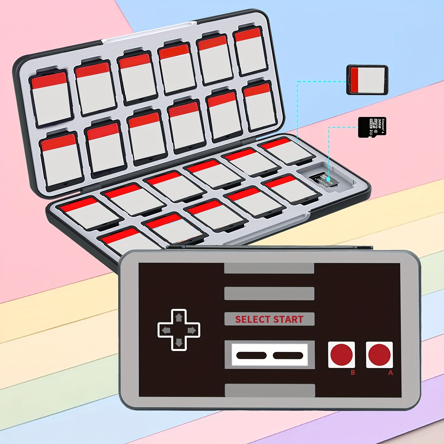 80 places Étui pour cartes de jeu adapté à Nintendo Switch - étui de jeu -  jeux de