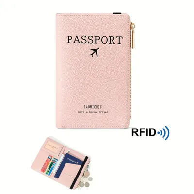 Travel Neck Wallet With Rfid Blocking Nylon Passport Holder Neck Pouch To  Keep Your Cash And Documents Safe Get Peace Of Mind When Traveling - Bags &  Luggage - Temu