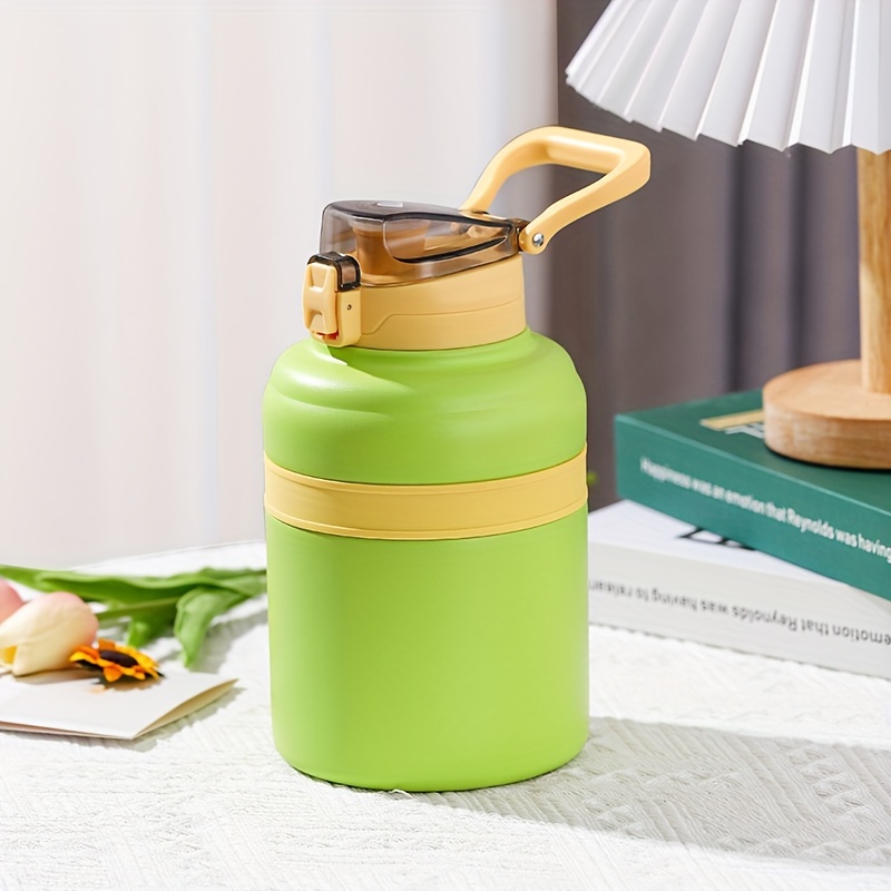 Children's Water Bootle 304 Stainless Steel Insulated Sports Water Bottles  Straw Water Cup Fashionable And Portable Back To School Supplies - Temu