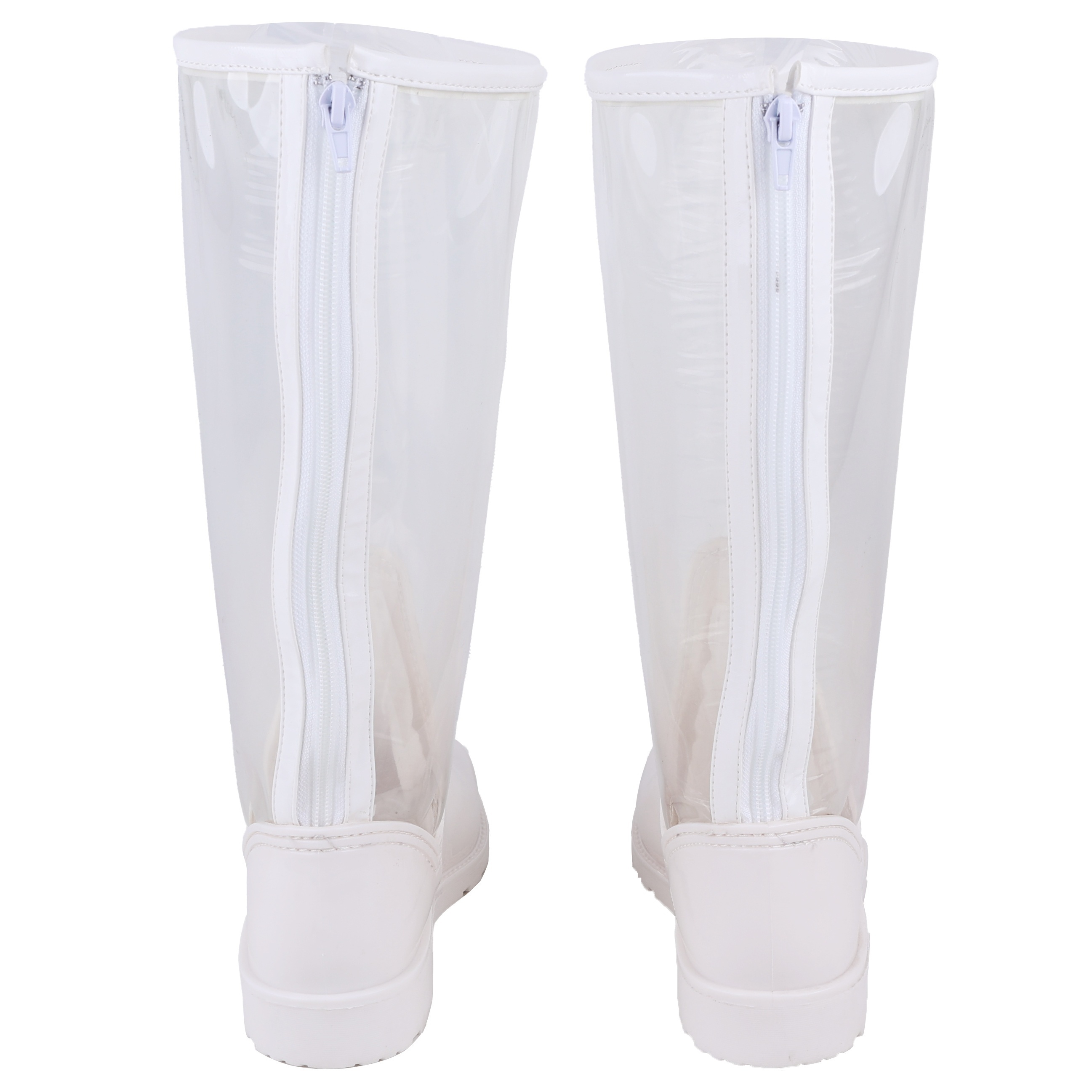 gouffes pluie en pvc transparent à coupe haute femmes Temu Morocco