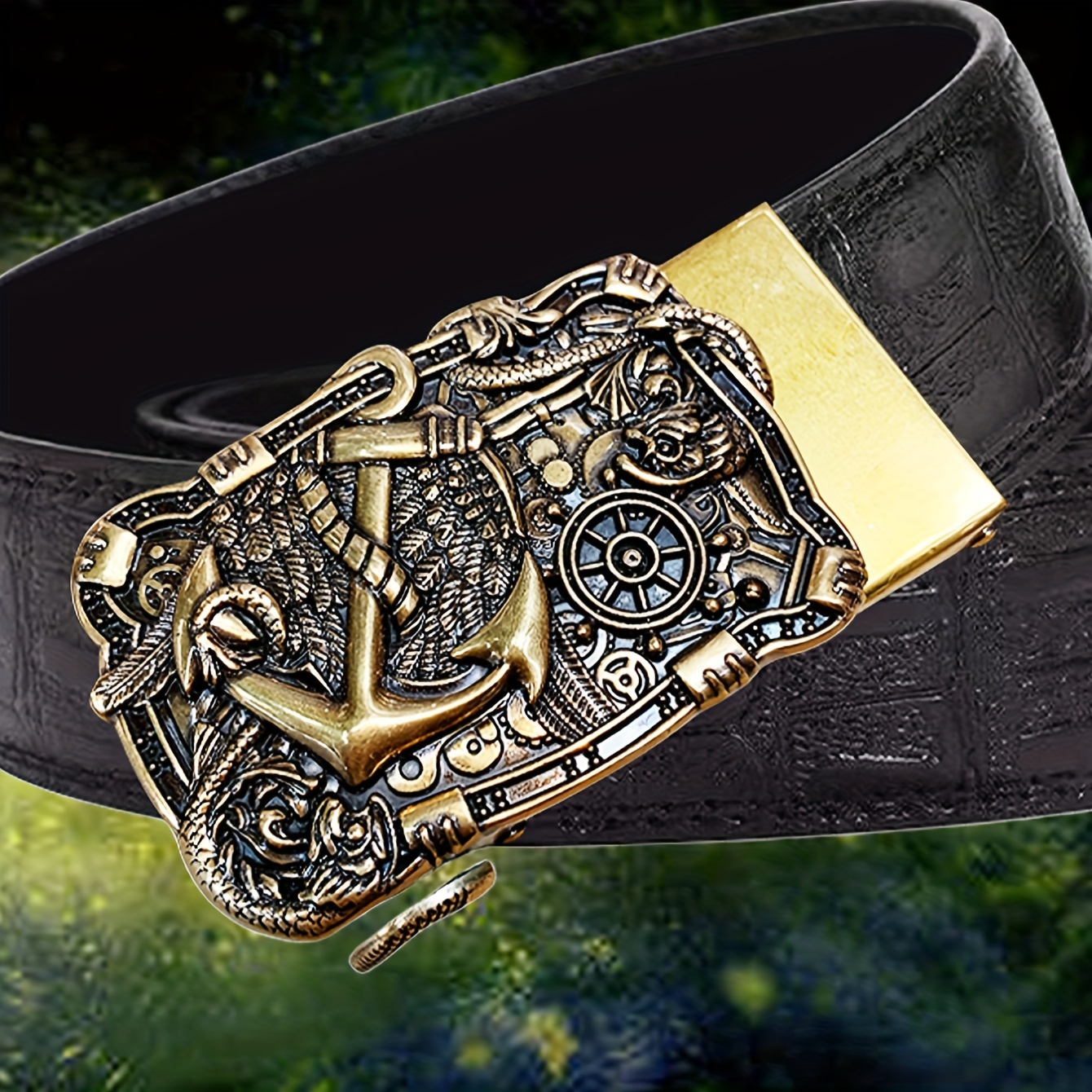 Mens Zodiac Silver Monkey Automatic Buckle Pu Leather Belt New Business  Fashion Youth Belt For Dad And Boyfriend Birthday Gift - Jewelry &  Accessories - Temu