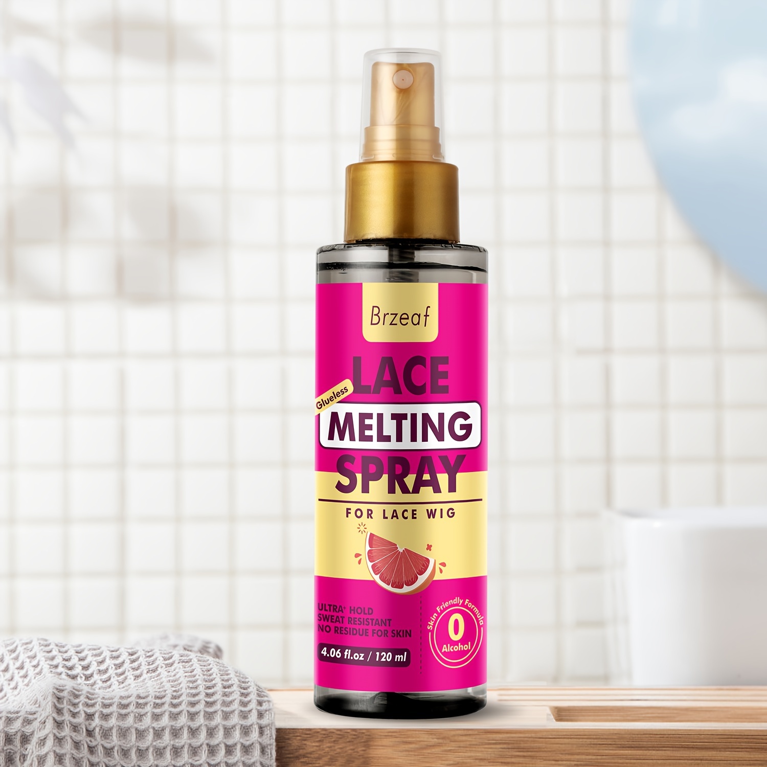 Lace Melting Spray And Holding Spray Extreme Hold Sweat - Temu