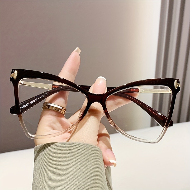 Oversized cat eye glasses frames online