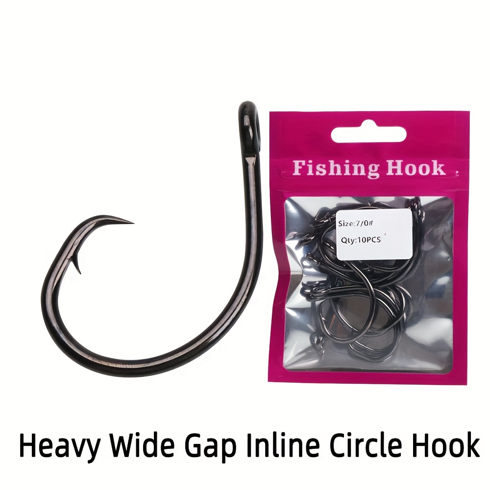 AGOOL Live Bait Circle Hooks Saltwater Fishing Hook Stainless