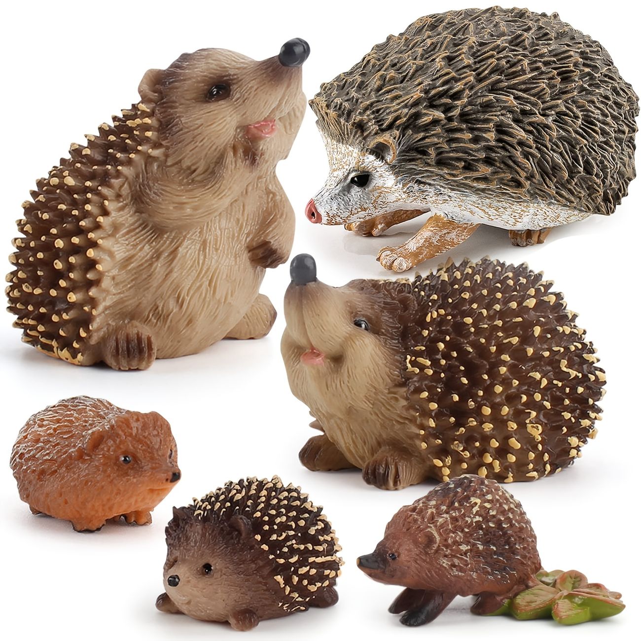6pcs Realastic Wild Animal Hedgehog Figurines Toy Palyset Hedgehog  Figurines Garden Statues Jungle Forest Jumbo Zoo Animals Toy Figures For  Kids - Toys & Games - Temu