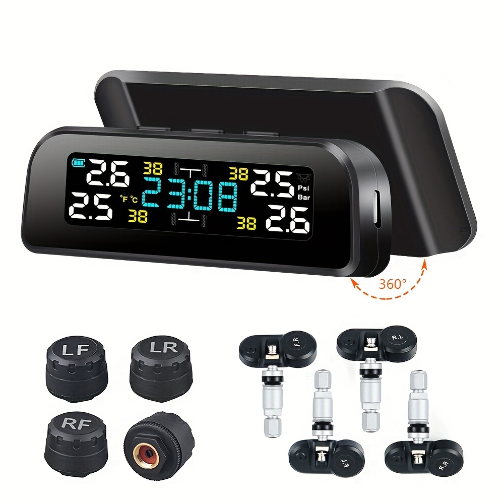 Motorcycle Tpms Solar Power Tire Pressure Monitoring System