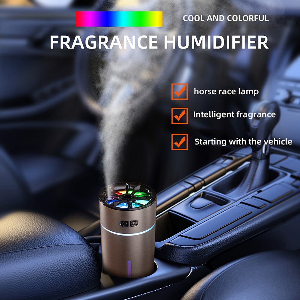 Smart Car Air Freshener USB Charging Air Purifier Essential Oil