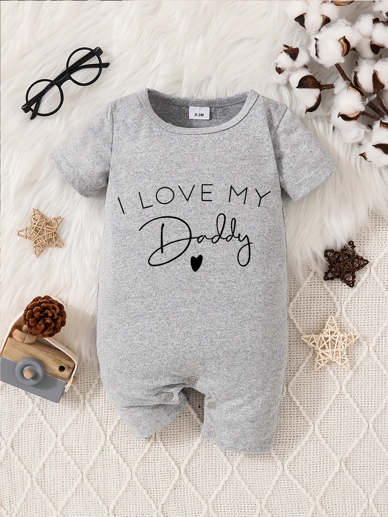 I love daddy baby best sale boy clothes