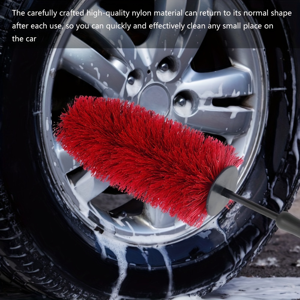 Car Wheel Brush | Microfiber Wheel Cleaner Brush, Car Wash Brush | Soft  Hair Wheel Cleaning Brush, Wheel Brushes for Cleaning Wheels, Tires & Rims