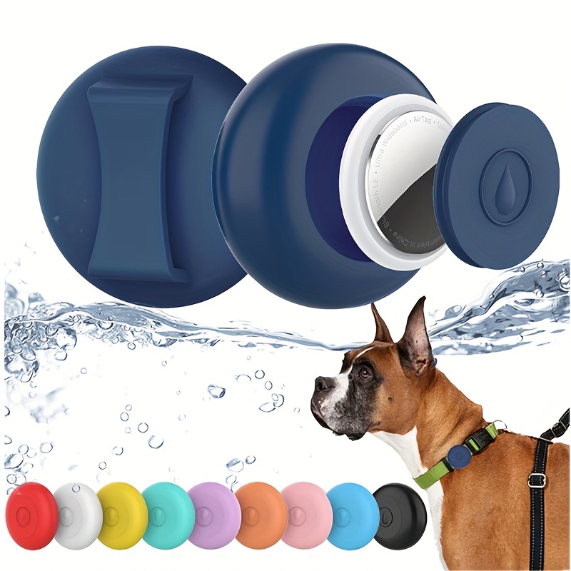  IPX8 Waterproof Airtag Dog Collar Holder, Ultra-Durable Dog &  Cat Collars Mount for AirTag, Suitable for All Widths of Collars (1 Pack) :  Pet Supplies