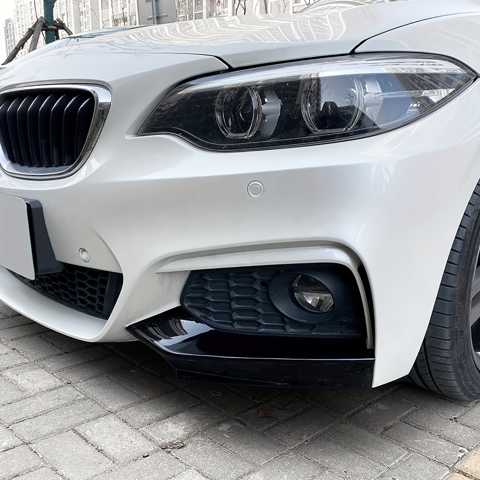 BMW F22 2-SERIES PERFORMANCE STYLE CARBON FIBER FRONT LIP – ABS Auto Body
