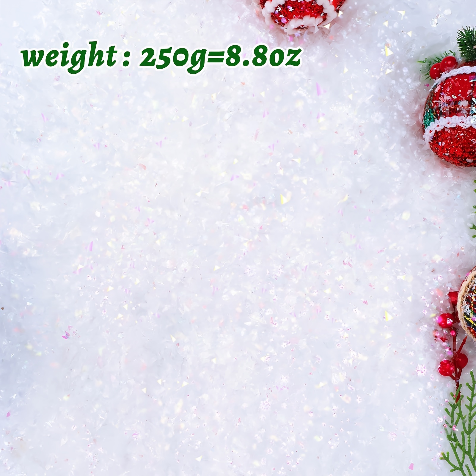 Christmas Snowflake Simulation Artificial Snow Powder - Temu