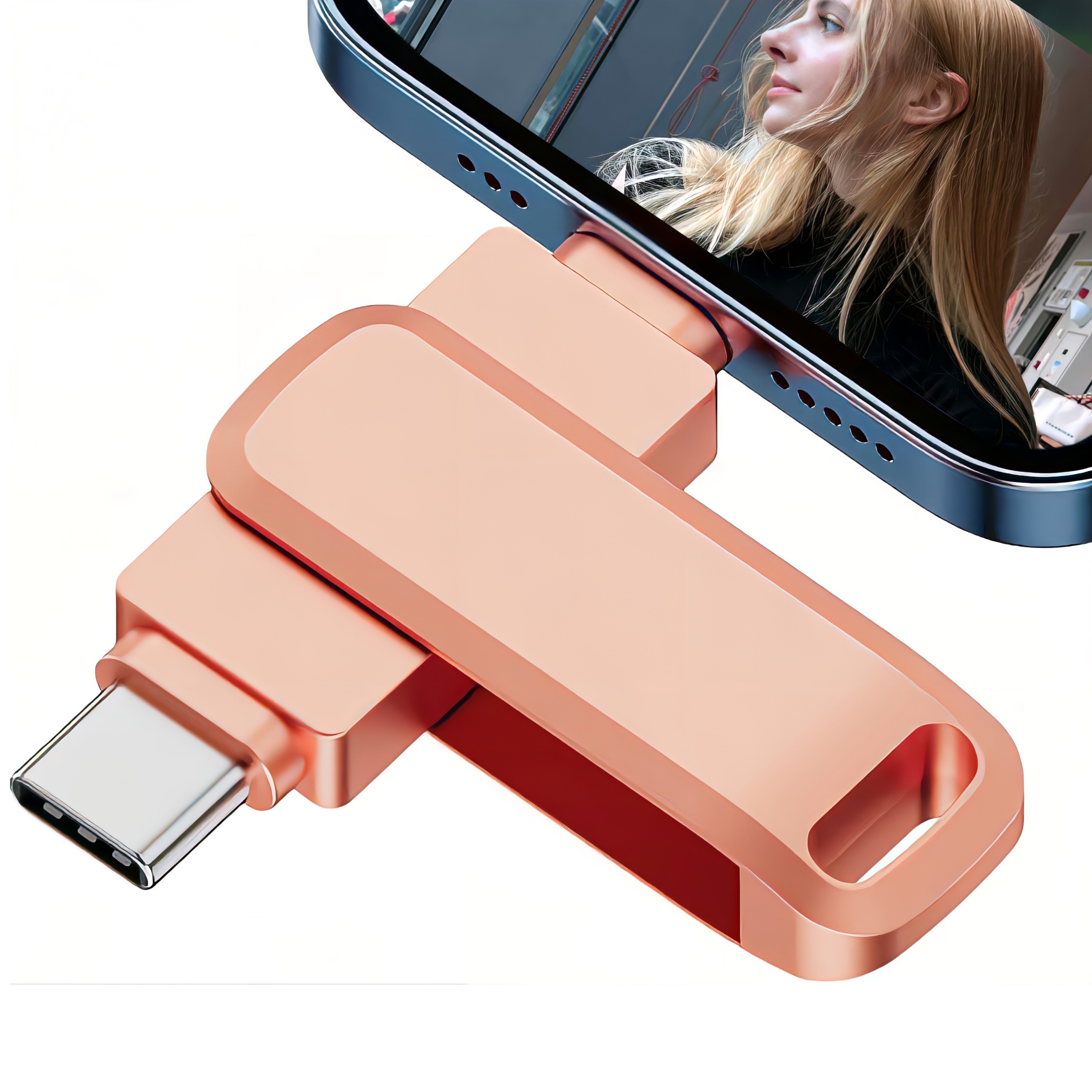 128gb/64gb/32gb Usb C Flash Drive: 2 in 1 Otg High Speed - Temu