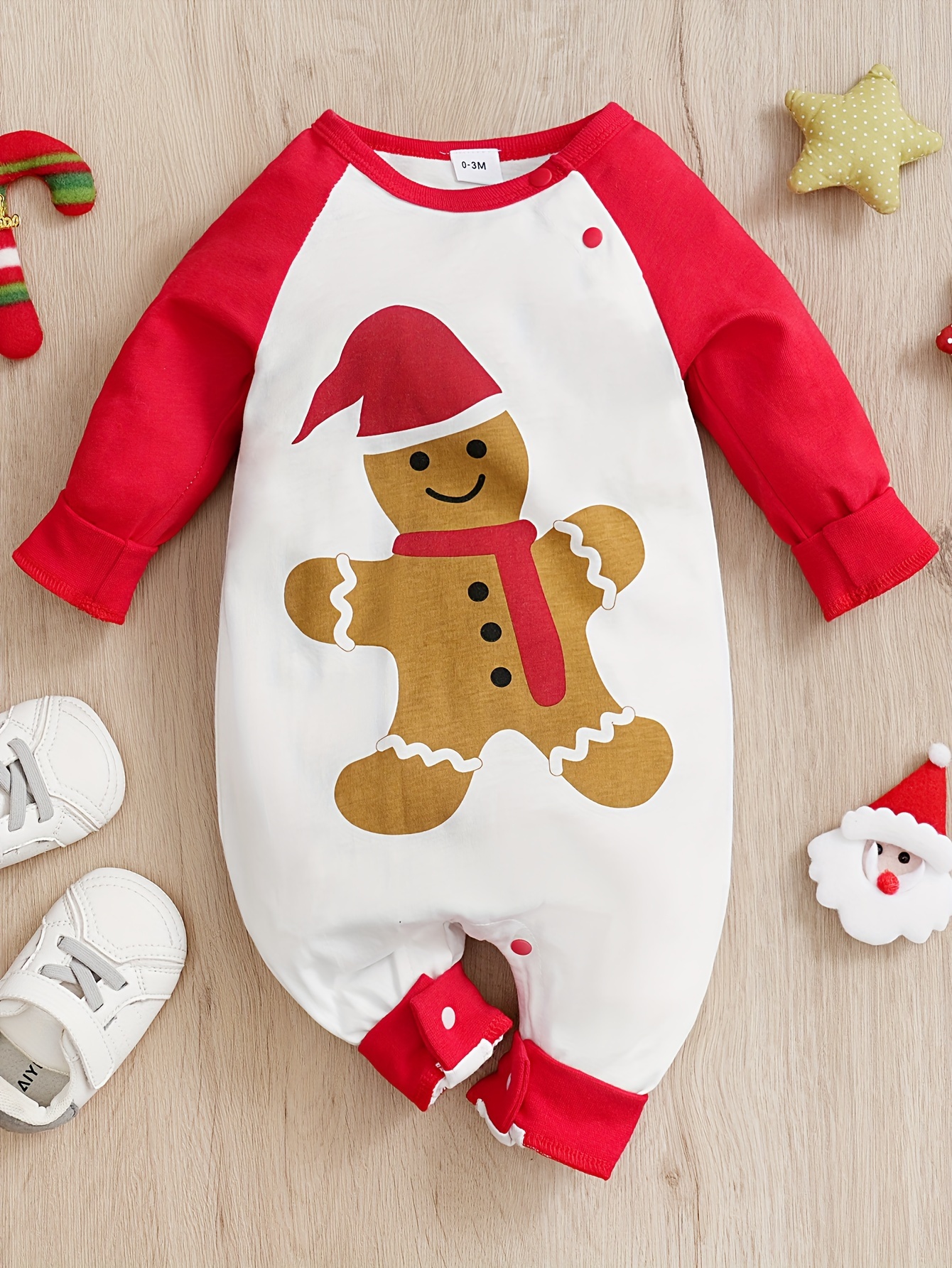 Christmas Baby Cotton Bodysuits Merry Christmas Colorful - Temu