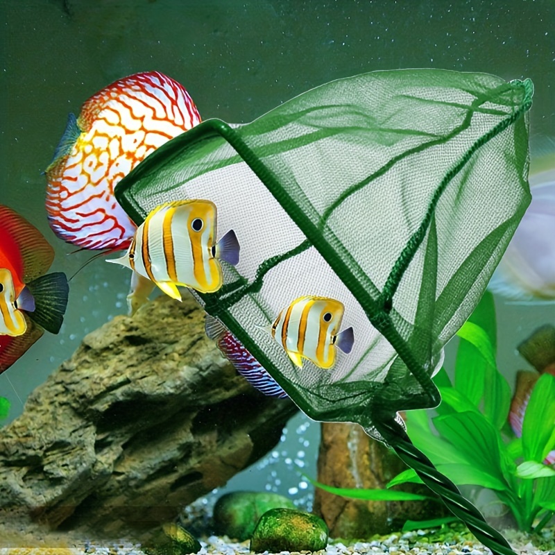 1pc Aquarium Fish Nets, Durable And Safe Small Betta * Fish Net Aquarium  Accessories