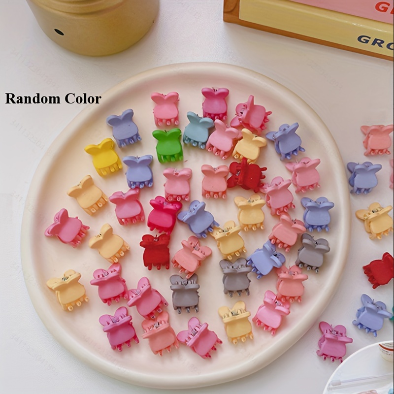 50pcs Mini Hair Claw Clips For Baby And Girl