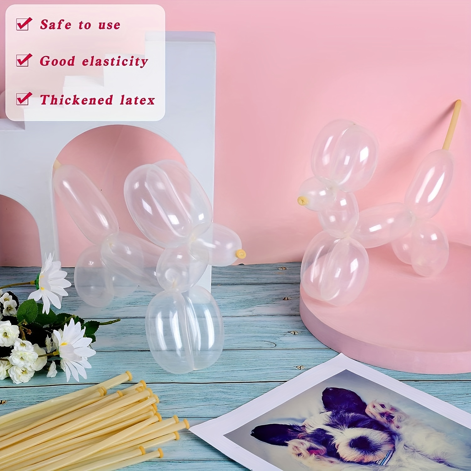Comprar 100 Uds globos largos de látex DIY globos mágicos de modelado Color  brillante antiexplosión globos de fiesta extragrandes