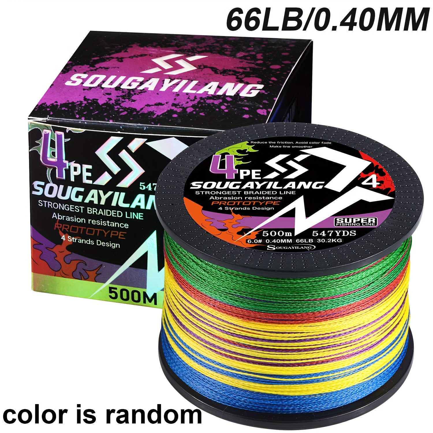 Sougayilang 8 Strands Speckle Pe Braided Fishing Line Strong - Temu New  Zealand