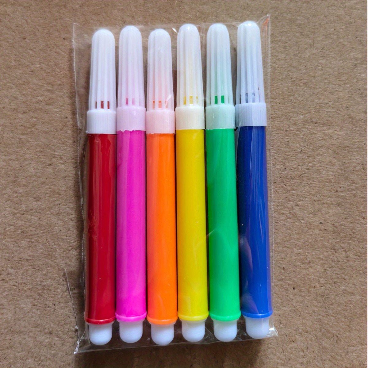 12 24colors Acrylic Marker Colorful Cartoon Pen For Student - Temu