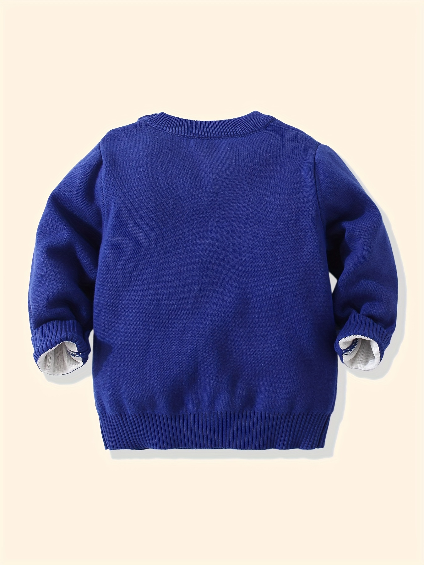 Knitwear pullover jacquard for boy