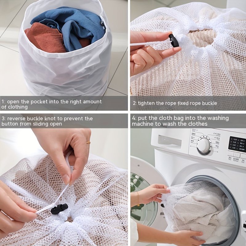 1pc drawstring Washing Bag Mesh Machine Wash Special - Temu