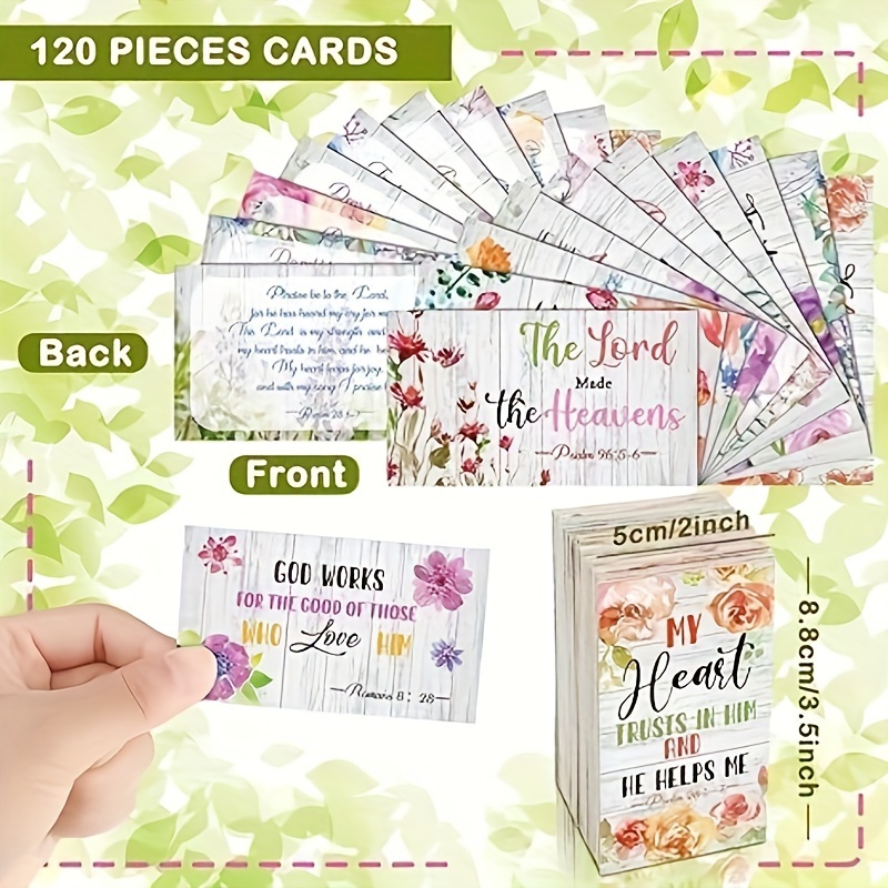 MINI Printable Scripture Cards 1 Inspirational Cards 