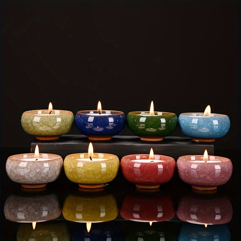 Cute Ceramic Candle Tins Empty Candle Tins Containers - Temu