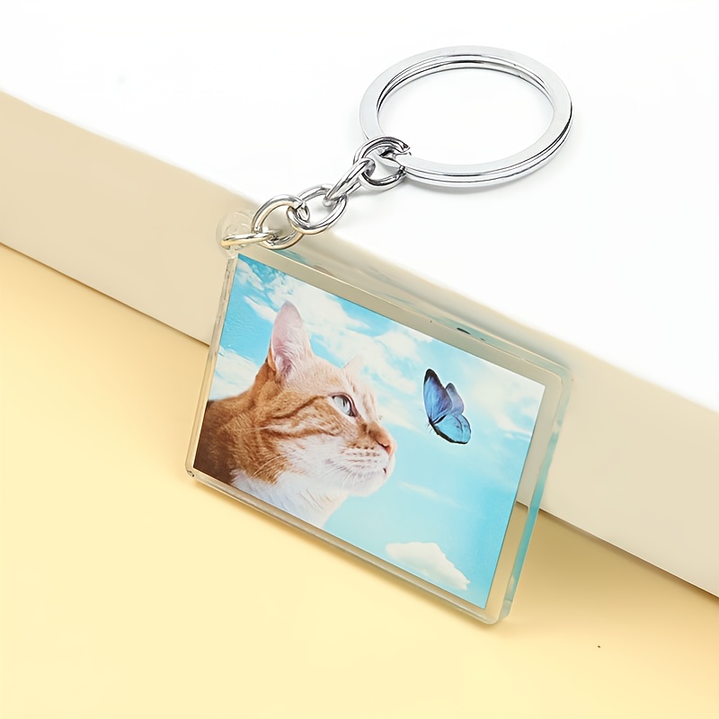 Cat/Dog Acrylic Keychain or Ornament