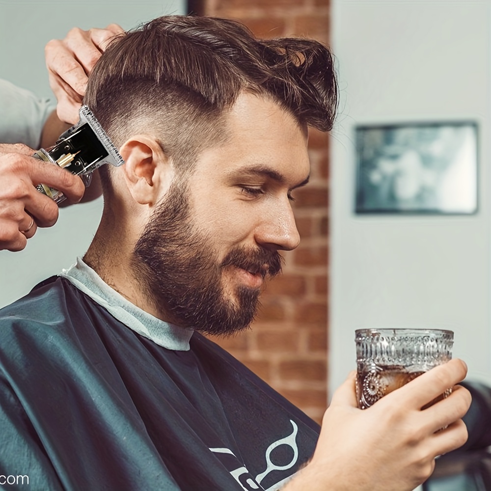 Comprar Cortadora de pelo eléctrica para hombres, Afeitadora eléctrica  recargable, Máquina para cortar cabello de barbero y barba, corte de pelo