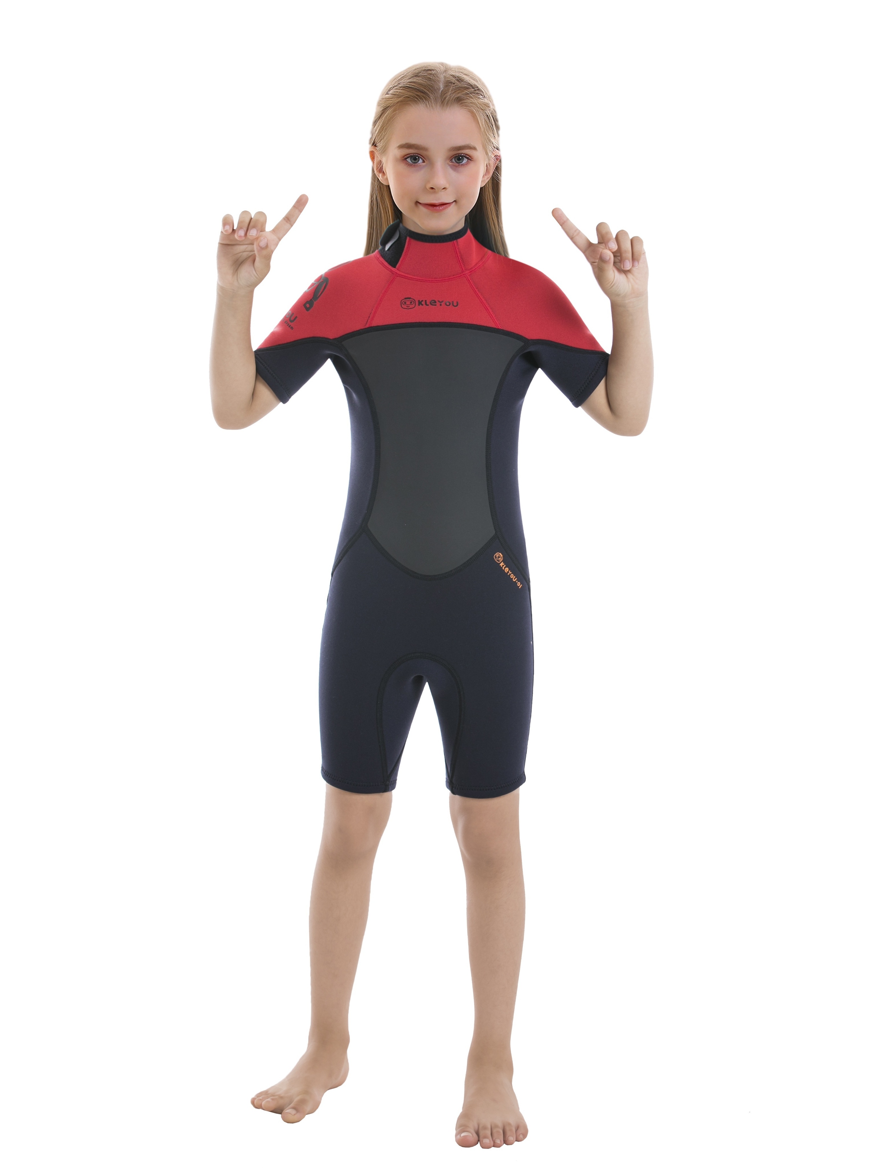 Wetsuit Kids For Children Boys Girls, Wet Suit Toddler 2t To  13t Youth 2.5mm Neoprene Swimsuits Long Sleeve Back Zipper Fullsuit For  Swimming Diving Surfing Water Sprot