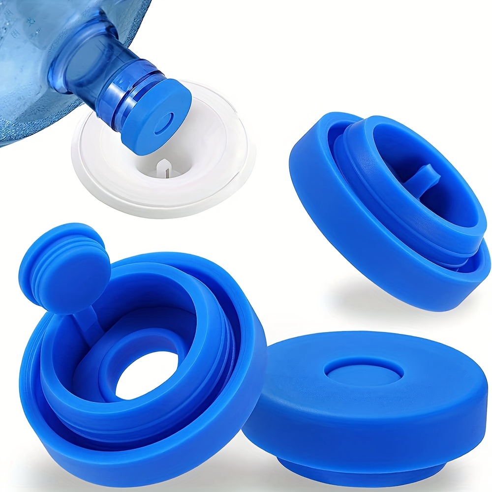 Base dispensadora de jarra de agua de plástico azul con espita para botella  de agua de 5 galones, dispensador de agua sin BPA para soporte o encimera