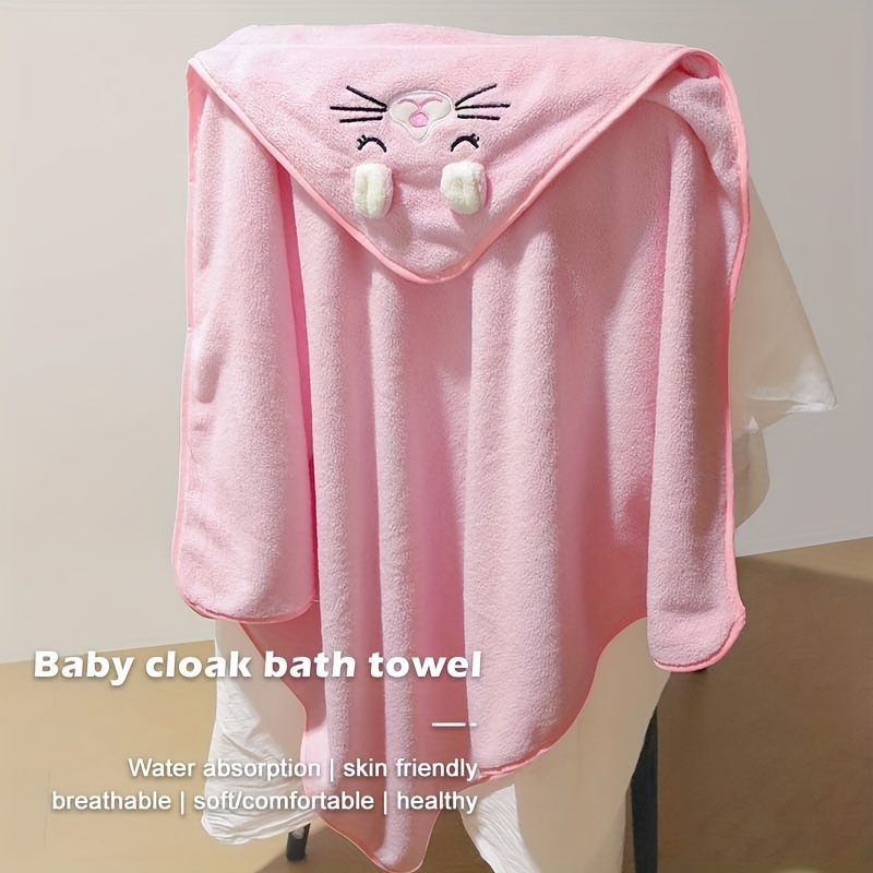 Soft & Adorable Baby Bath Towel With Hood
