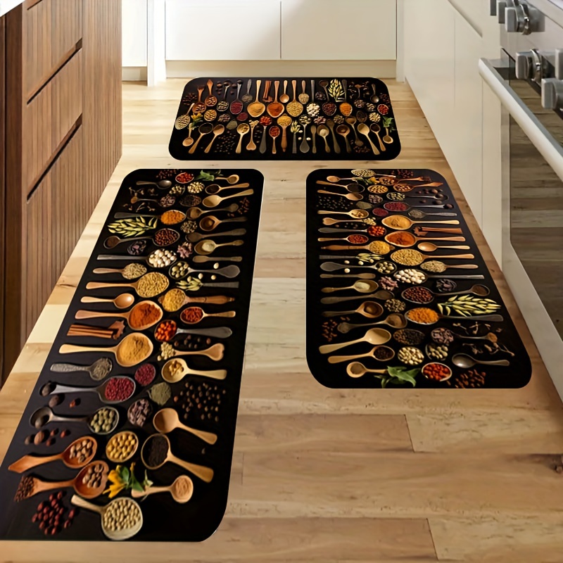 Soft Kitchen Mat Non slip Oil proof Floor Mat Waterproof - Temu