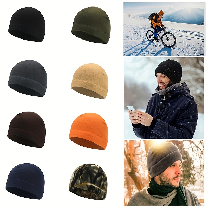 Acheter Chapeau de Camping polaire chaud d'hiver pour hommes