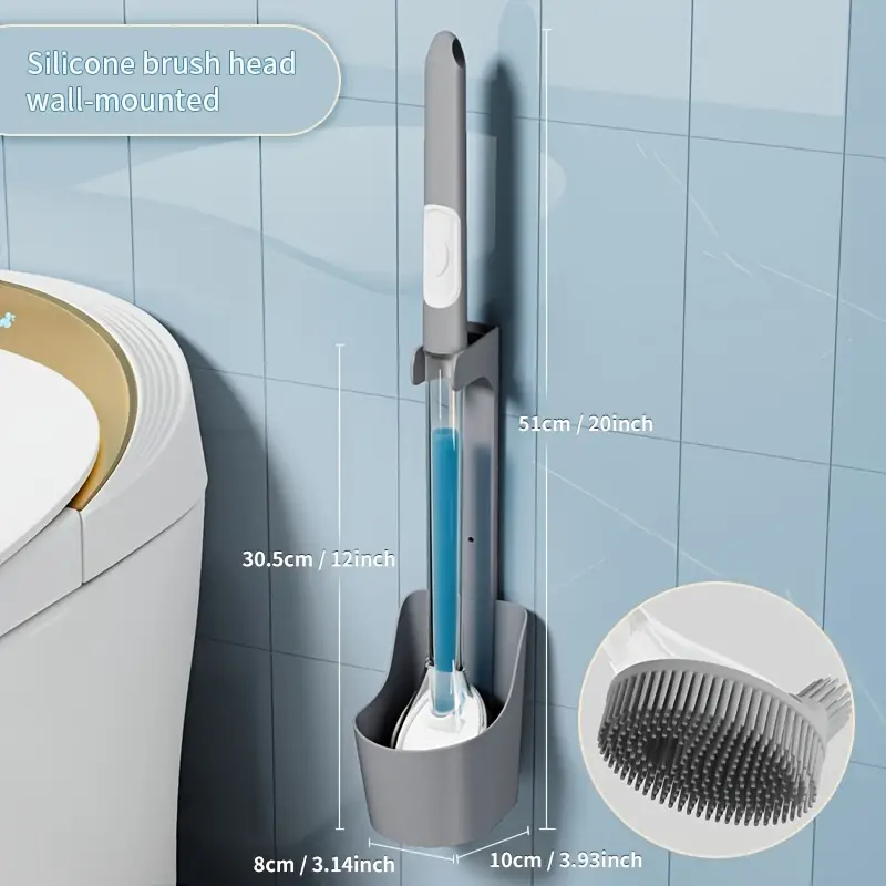 Cleaner-Dispensing Toilet Brush