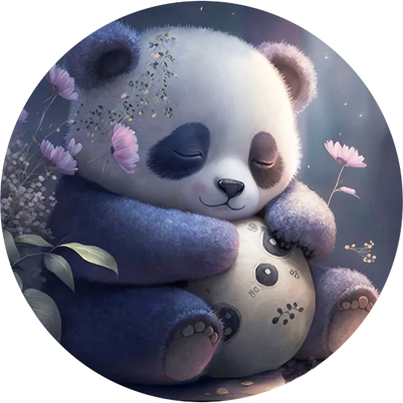 Diamond Art Panda, Diamond Painting Stickers, DIY 5D, 5D Painting, Cute  Stickers, Panda Stickers 