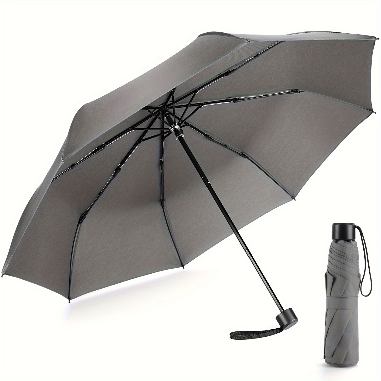 1pc 6 Costillas / 8 Costillas Mini Paraguas Manual Elección - Temu