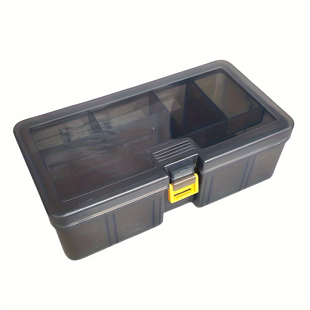 1pc Fly Fishing Bait Storage Box, Multifunctional Storage Box, Plastic Box,  Portable Soft Lure Storage Box