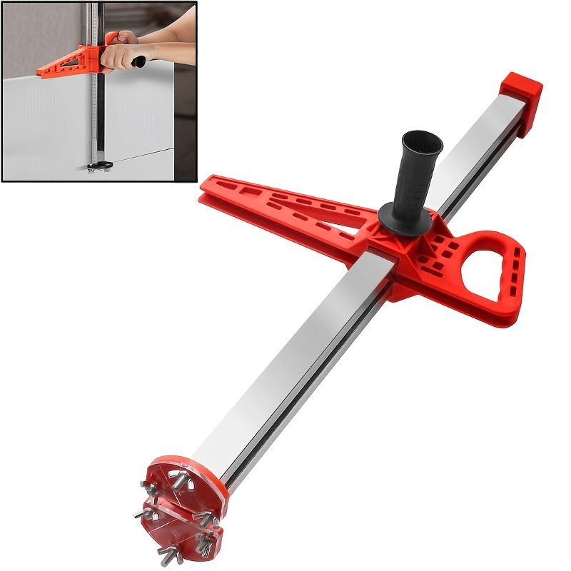 Durable Fixing Manual Gypsum Board Cutter Adjustable Hand Push Drywall  Cutting Tool Double Handle with Stainless Steel Ruler