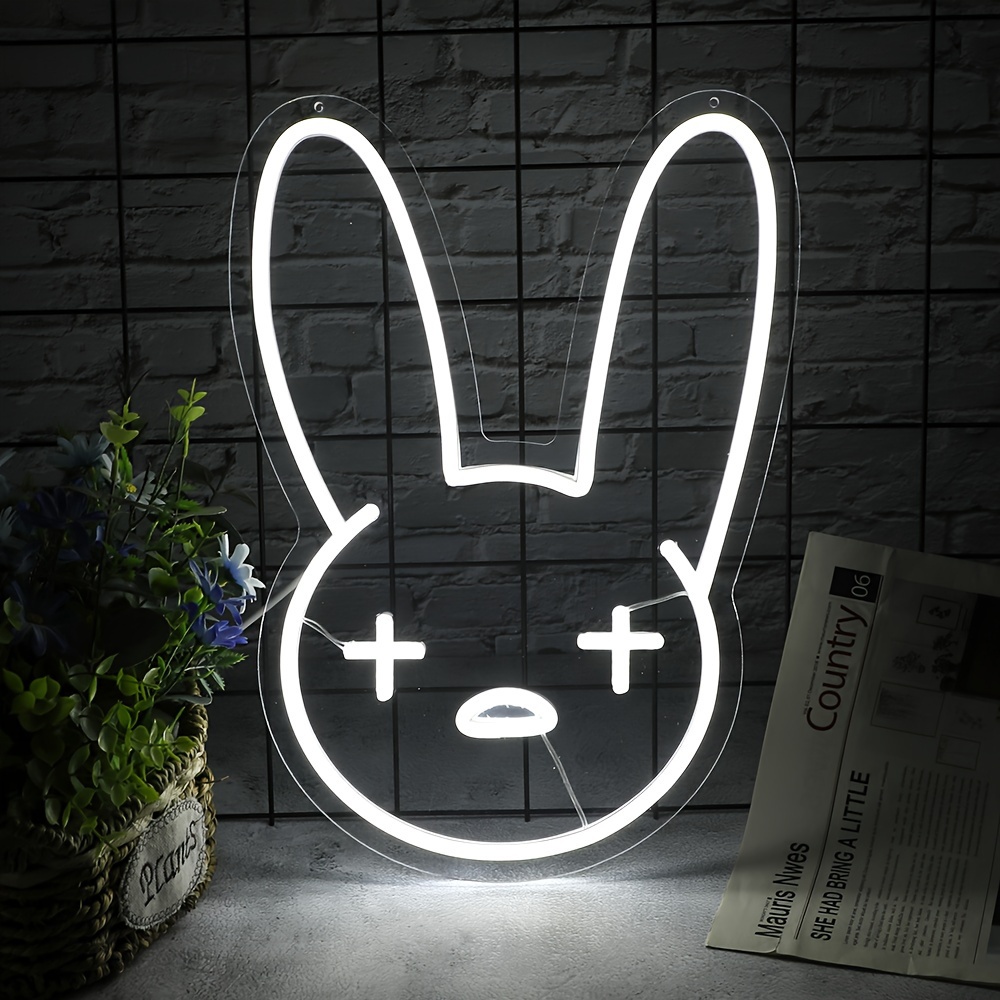 Lumière de Décoration de Lapin de Pâques, 10 Pieds LED Guirlandes Lumineuses  de Lapin Imperméables avec 8 Modes, Télécommande et Contrôle de Minuterie  Lumière en Forme de Lapin (Lapin uf) : 