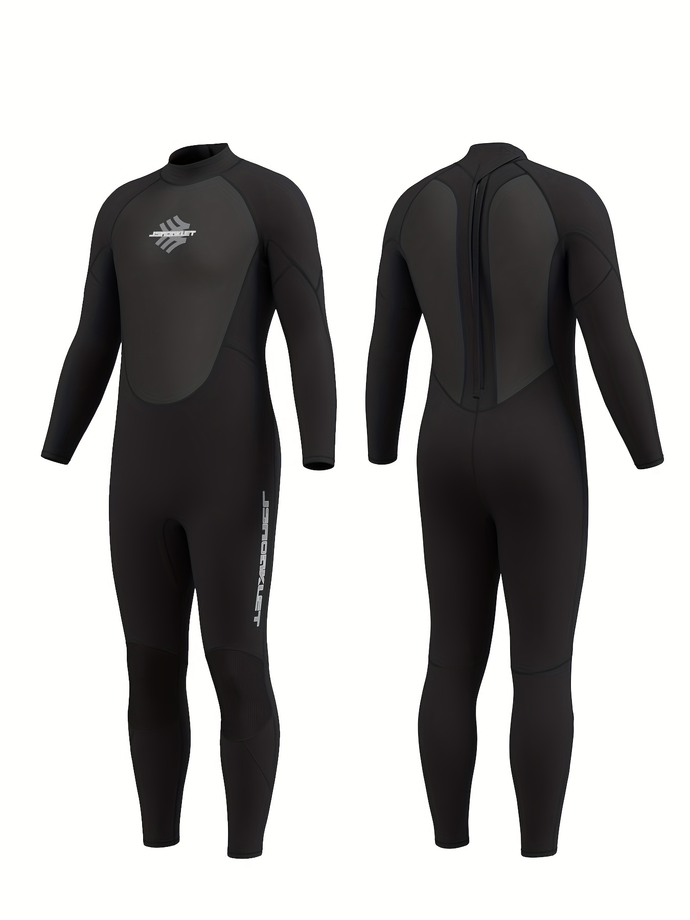 REALON Wetsuit Men 4/5mm Womens Neoprene Full Body Thermal Scuba Diving  Suits, 3/4mm One Piece Wet Suit Cold Water Swimsuits For Surfing Snorkeling