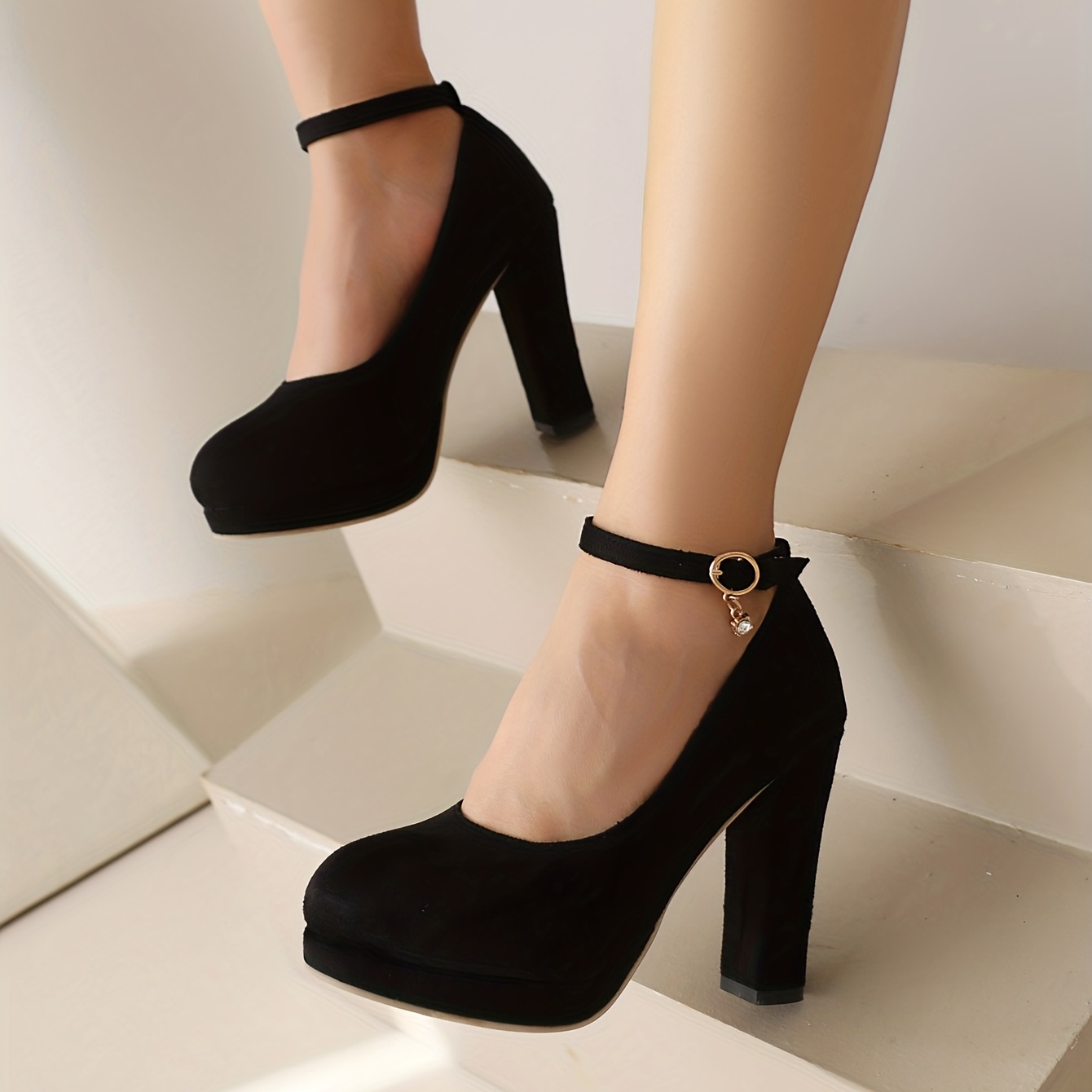 Black Closed Toe Heels - Macy's