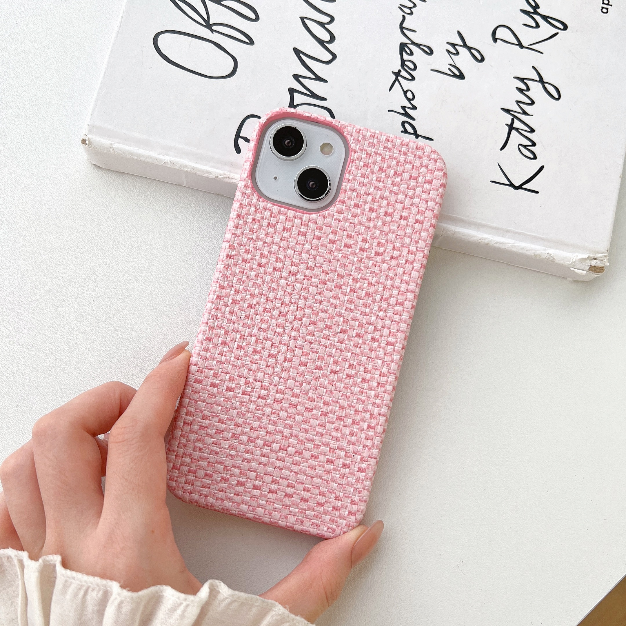Iphone 11 12 13 14 15 Pro Max Plus Woven Pattern Protective Temu iphone-11-12-13-14-15-pro-max-plus-woven-pattern-protective-temu