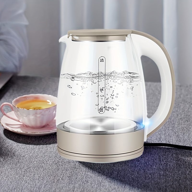 Us Plug Kettle Electric Kettle, Home Glass Kettle Automatic Power Off 304  Stainless Steel Tea Automatic Home Water Kettle Hot Kettle Dormitory Kettle  - Temu